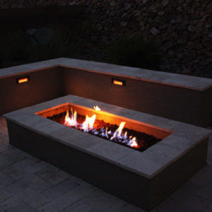 rectangle fireplace