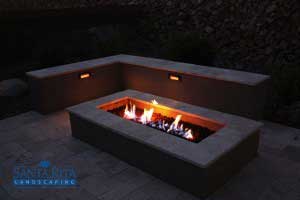Fire Pit Options For Your Backyard, Large Rectangular Fire Pit